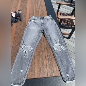 American Eagle Black Jeans size:00 short